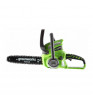 Аккумуляторная цепная пила Greenworks G40CS30K2 Green