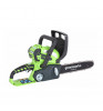 Аккумуляторная цепная пила Greenworks G40CS30K2 Green