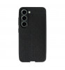 Чехол-накладка Devia Leather Texture для смартфона Samsung Galaxy S23 Black