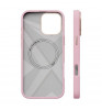 Чехол-накладка VLP Aster Pro Case with MagSafe для смартфона Apple iPhone 16 Pro Pink