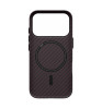 Чехол-накладка VLP Gride Case with MagSafe для Apple iPhone 18 Pro Max Dark Cherry