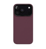 Чехол-накладка VLP Kevlar Case with MagSafe для смартфона Apple iPhone 18 Pro Max Burgundy