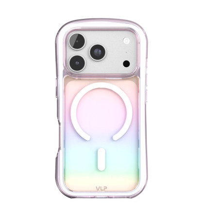 Чехол-накладка VLP Bubble Case with MagSafe для Apple iPhone 18 Pro Pearl