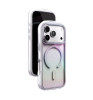 Чехол-накладка VLP Bubble Case with MagSafe для Apple iPhone 18 Pro Pearl
