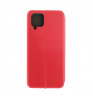 Чехол-книжка экокожа (Samsung Galaxy A12) Красная