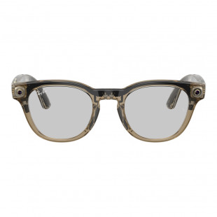Умные очки Ray-Ban Meta Scriber Optics RW7002 (Gen 2) Transparent Shiny Stone Beige/Clear