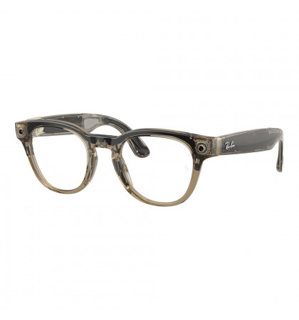 Умные очки Ray-Ban Meta Scriber Optics RW7002 (Gen 2) Transparent Shiny Stone Beige/Clear