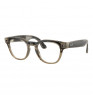 Умные очки Ray-Ban Meta Scriber Optics RW7002 (Gen 2) Transparent Shiny Stone Beige/Clear