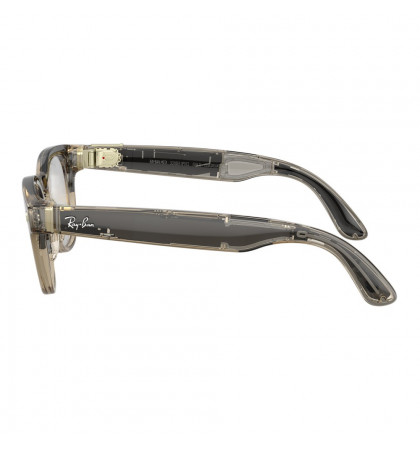 Умные очки Ray-Ban Meta Scriber Optics RW7002 (Gen 2) Transparent Shiny Stone Beige/Clear