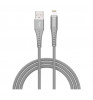Кабель Devia Braid Series USB to Lightning Cable 1m Silvery