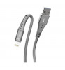 Кабель Devia Braid Series USB to Lightning Cable 1m Silvery