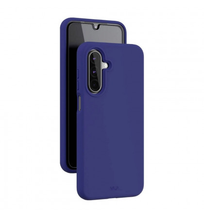 Чехол-накладка VLP Aster Case для смартфона Samsung Galaxy A17 Dark Blue