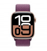 Умные часы Apple Watch Series 10 42mm Aluminum Case with Sport Loop Rose Gold/Plum