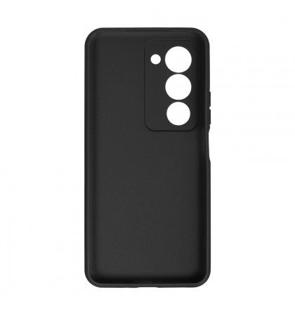 Чехол-накладка Borasco Silicone Case для смартфона Xiaomi Redmi 15 Black