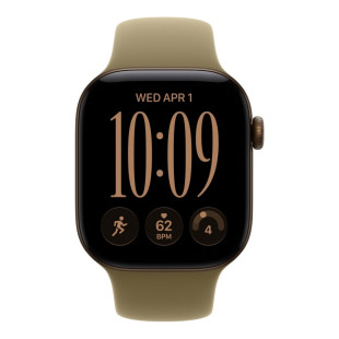 Умные часы Apple Watch Series 12 46mm Aluminium Case with Sport Band S/M Dark Bronze/Olive