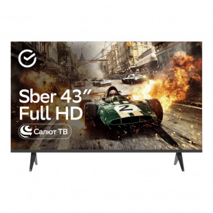 43" Телевизор Sber SDX-43F2124 Black