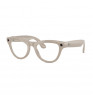 Умные очки Ray-Ban Meta Skyler RW4010 Shiny Chalky Gray/Transitions Sapphire