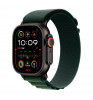 Умные часы Apple Watch Ultra 2 (2024) 49mm Titanium Case with Alpine Loop M Black/Dark Green