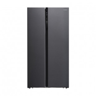 Холодильник Hyundai CS5003F Black Steel