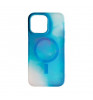 Чехол-накладка VLP Splash Case with MagSafe для смартфона Apple iPhone 14 Pro Max Blue