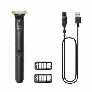 Триммер Philips OneBlade QP1424/10 Black/Green