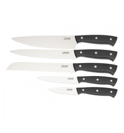 Набор кухонных ножей Rondell Dual RD-1943 Black