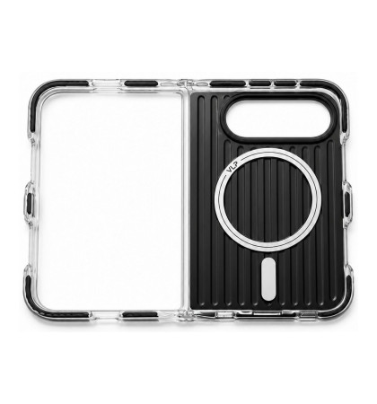 Чехол-накладка VLP Pulse Case с MagSafe для iPhone Duo Black