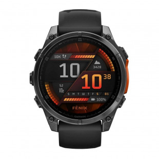 Умные часы Garmin Fenix 8 47mm Amoled Slate Gray/Black