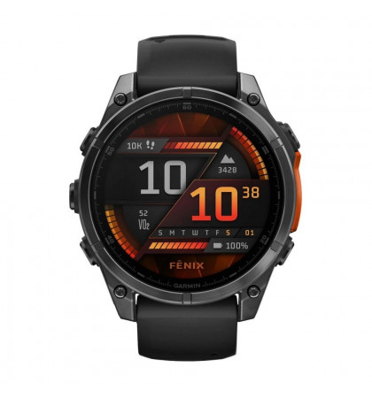Умные часы Garmin Fenix 8 47mm Amoled Slate Gray/Black