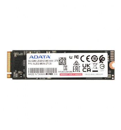 Твердотельный накопитель SSD A-Data M.2 2280 2Tb ALEG-960M-2TCS