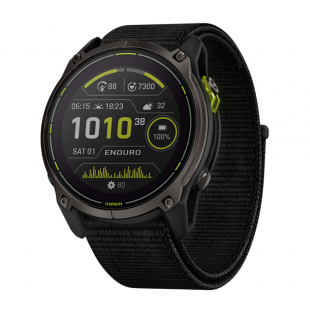 Умные часы Garmin Enduro 3 Sapphire Solar 51mm Black