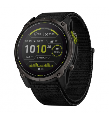 Умные часы Garmin Enduro 3 Sapphire Solar 51mm Black