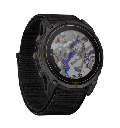 Умные часы Garmin Enduro 3 Sapphire Solar 51mm Black