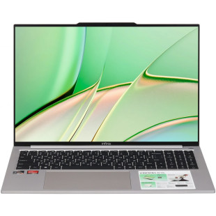16" Ноутбук Infinix Xbook B16 BL614 (1920x1200, Core Ultra 5 115U 1.5Ghz,16Gb LPDDR5, SSD512Gb, Intel Graphics, noOS) Titanium Silver
