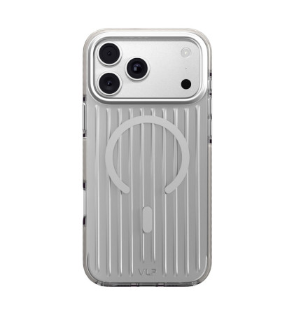 Чехол-накладка VLP Pulse Case with MagSafe для Apple iPhone 18 Pro Silver
