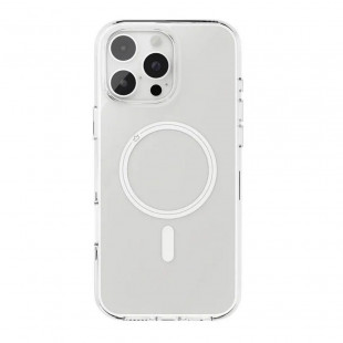 Чехол-накладка VLP Puro Case with MagSafe для смартфона Apple iPhone 16 Pro Transparent