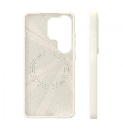 Чехол-накладка VLP Aster Pro Сase MagSafe для Samsung S26 Ultra White