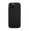 Чехол-накладка Comma Kevlar Series Magnetic Case для iPhone 15 Pro Max Black