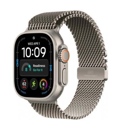 Умные часы Apple Watch Ultra 4 49mm Titanium Case with Milanese Loop L Natural