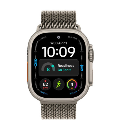 Умные часы Apple Watch Ultra 4 49mm Titanium Case with Milanese Loop L Natural
