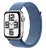 Умные часы Apple Watch SE (2023) 44mm Aluminum Case with Sport Loop Silver/Winter Blue