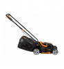 Газонокосилка аккумуляторная Worx WG730E Black/Orange