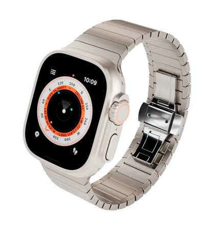 Ремешок VLP Titanium Band для Apple Watch 42/44/45/49 mm Grey