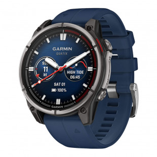 Умные часы Garmin Quatix 8 47mm Amoled Sapphire Blue