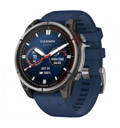 Умные часы Garmin Quatix 8 47mm Amoled Sapphire Blue