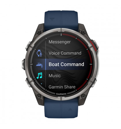 Умные часы Garmin Quatix 8 47mm Amoled Sapphire Blue