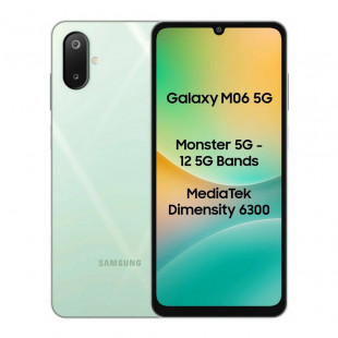 Смартфон Samsung Galaxy M06 5G 6/128Gb Sage Green