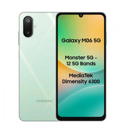 Смартфон Samsung Galaxy M06 5G 6/128Gb Sage Green