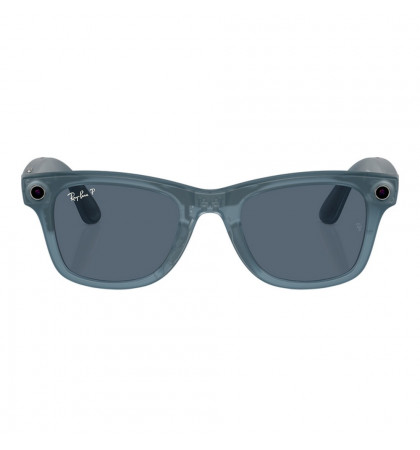 Умные очки Ray-Ban Meta Wayfarer RW4006 Matte Jeans/Polar Dusty Blue