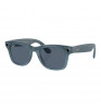 Умные очки Ray-Ban Meta Wayfarer RW4006 Matte Jeans/Polar Dusty Blue
